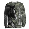 Le Quarter Horse Cheval, Amoureux des Chevaux, Chevaux Passion, 3D All-Over Tee Shirt - CTS09052229