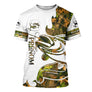 Sweat à capuche pêche silure tatouage blanc camouflage, marquage prénom pour pêcheur carnassier géant