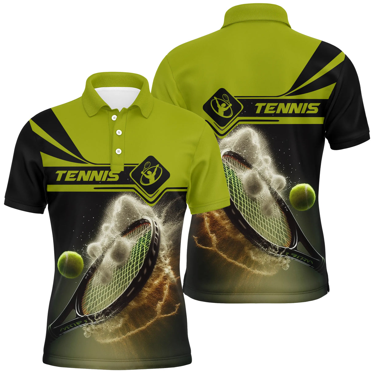 T-shirt Tennis Alpenext – Style Moderne et Respirabilité Parfaite - A09122405 - Polo Homme