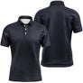 Polo sport homme bleu marine profond uni texture matelassée subtile coupe ajustée séchage rapide