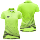 Polo à Séchage Rapide, Polo de Sport Homme Femme, T-Shirts de Golf, Cadeau Golfeur Légers Hauts à Manches Courtes d'Été - CTS10052212BJ - Polo Femme Vert