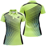 Produits Polo à Séchage Rapide, Polo de Sport Homme Femme, Polo Shirts de Golf, Cadeau Golfeur Légers Hauts à Manches Courtes d'Été - CTS10052212QRTW - Polo Femme Vert