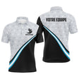 Polo de golf personnalisable avec prénom et équipe – Homme & Femme - A10092407 - Polo Homme