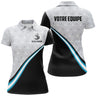 Polo de golf personnalisable avec prénom et équipe – Homme & Femme - A10092407 - Polo Femme