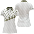 Polo golf balle alvéolée vue de face texture intégrale et col vert, coupe homme et femme personnalisable