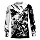 Sweat à capuche chasse sanglier Hunter bicolore, design moderne tête sanglier, vêtement chaud pour chasseur