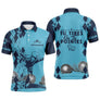 Polo pétanque bleu turquoise damier silhouette joueur lancer boules réalistes message tirer ou pointer YOUR NAME