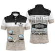 Polo Personnalisé Pétanque, Cadeau Humour Bouliste, Je Suis Un Papy Pétanque - CT13122216 - POLO HOMME