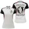 Polo de Golf, Cadeau Personnalisé Golfeur, Golfeuse, Polo à Séchage Rapide Homme Femme, J'peux Pas, J'ai Golf - CTS17052216 - Polo Femme Noir