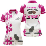 Polo Palet Retraité(e) - Confort et Style pour Passionnés de Jeu, Homme/Femme - Polo Femme