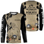 T-shirt manches longues pétanque femme sable retraitée bouliste dos manche texte personnalisé
