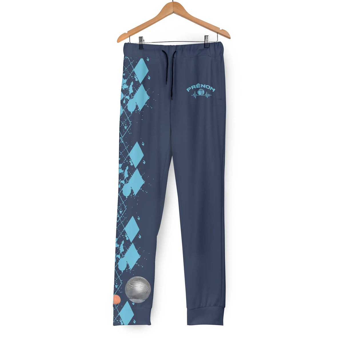 Pantalon de Sport Pétanque Alpenext - Confort & Style Personnalisable pour Passionnés - Bleu Marine