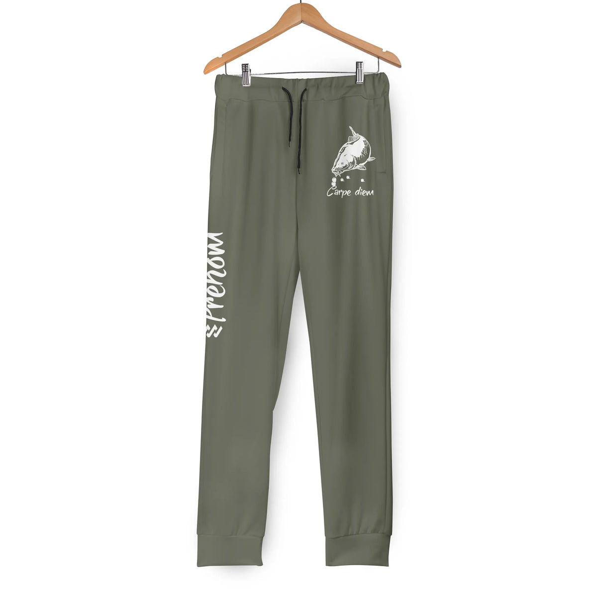 Jogging carpe diem noir illustration carpe lévitation inscription Carpe diem personnalisé halieutique