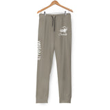 Pantalon jogging carpiste bleu marine vue dos coupe ajustée cheville design carpe halieutique