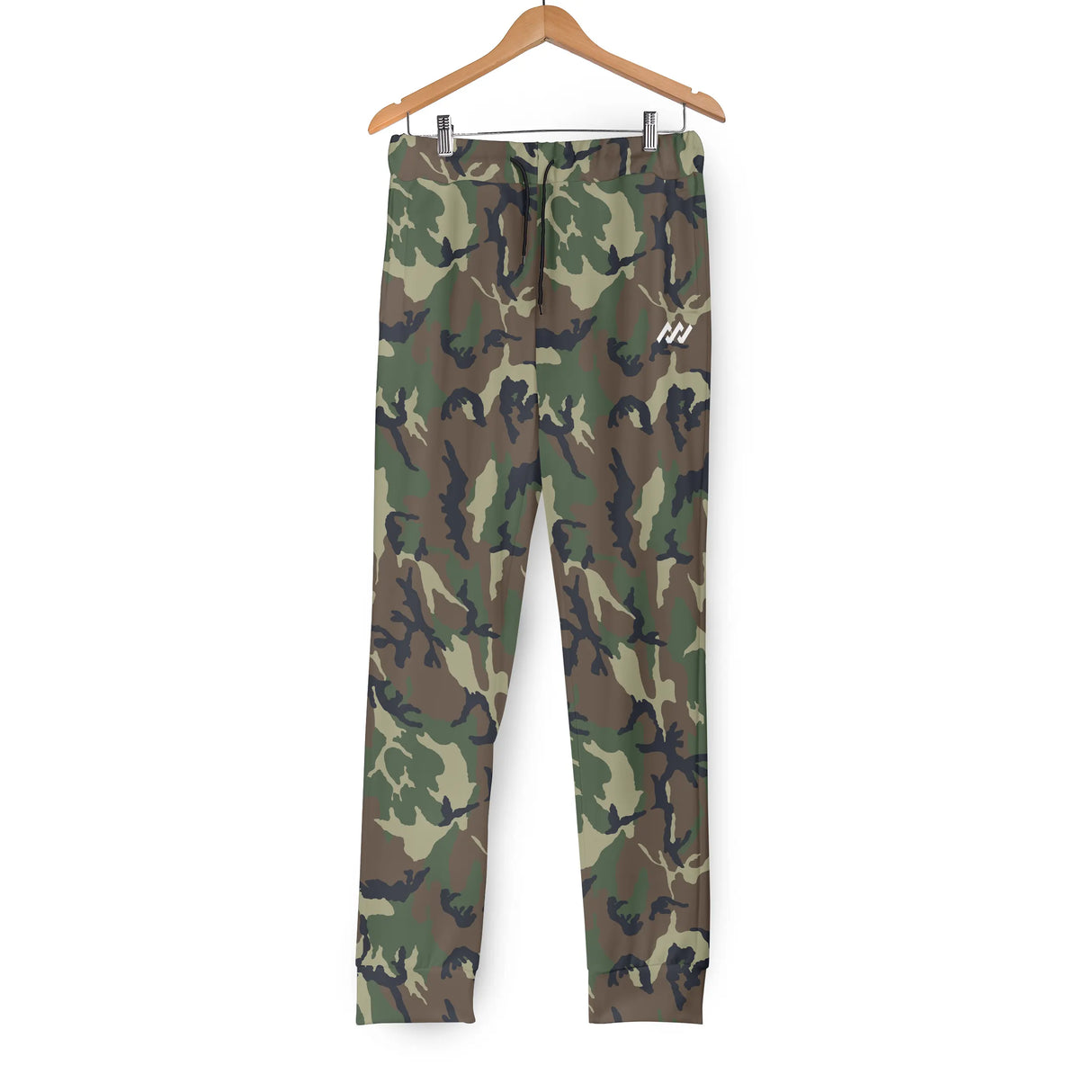 Pantalon camouflage variante coloris vert kaki motif pixelisé personnalisable prénom