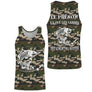 Sweat UV pêche carpe all-over camouflage forêt motif carpe humour Y'a que les carpes pêcheur prénom personnalisé