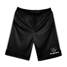 Short pétanque noir et blanc homme avec motif boules pétanque, prénom personnalisé