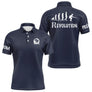 Polo pétanque homme variante design Révolution coupe ajustée bouliste original personnalisable