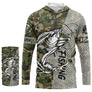 Vêtement UV pêche bar camouflage Fishing déclinaison