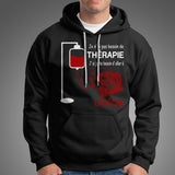 Sweater humour pêche Pas besoin thérapie diable rouge canne