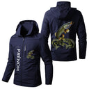 Veste Imperméable De Pêche, Pêche Du Brochet, Cadeau Personnalisé Pêche Carnassier - CT05092335 Marine