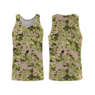 Débardeur all-over camouflage pixel digital vert tactique été outdoor