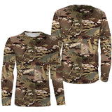 Vêtements Camouflage Pêche et Chasse, Cadeau Pêcheur, Chasseur, T-shirt Camouflage, Sweat à Capuche Anti-UV - CT06072231