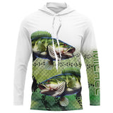 Camiseta personalizada anti-UV Pesca de lubina, Idea de regalo de pescador - CT06082224