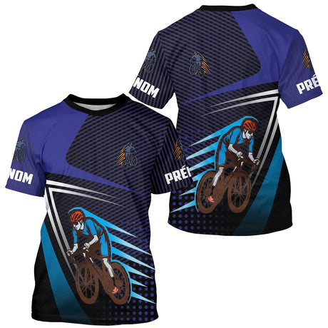 Maillot Cycliste Pro - Évasion Urbaine & Montagne - CT07022438 T-shirt All Over Col Rond Unisexe