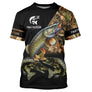 Sweat à capuche zippé brochet Pike Hunter camouflage automne