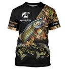 Sweat à capuche zippé brochet Pike Hunter camouflage automne