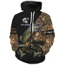Maillot UV manches longues brochet Pike Hunter camouflage automne