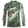 T-shirt all-over brochet humour camouflage prénom personnalisé vue dos