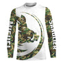 Sweat à capuche chasse sanglier camouflage militaire, design tête camo et manches blanches, vêtement chaud pour chasseur