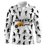 Polo Pétanque Homme Femme, Cadeau Original Bouliste, Tireur D'elite - CT12122219 - Polo Manches Longues Unisexe