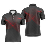 Polo à Séchage Rapide pour Fan de Golf, Golfeur, Golfeuse, Vêtement de Sport Homme Femme, Polo d'Été Couleur Noir - CTS13052208-234