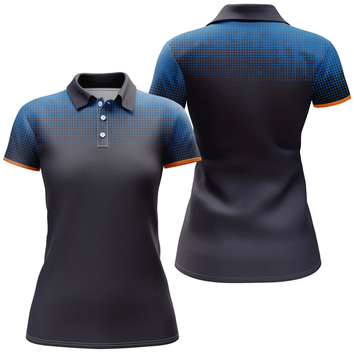 Polo de Sport, Golf, Tennis, Cadeau Original Pour Golfeur et Golfeuse, Polo à Séchage Rapide Homme Femme - CTS21052216 - Polo Femme Marine