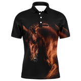 Polo Équitation Homme Femme, Cadeau Original Fan des chevaux - CT24082221