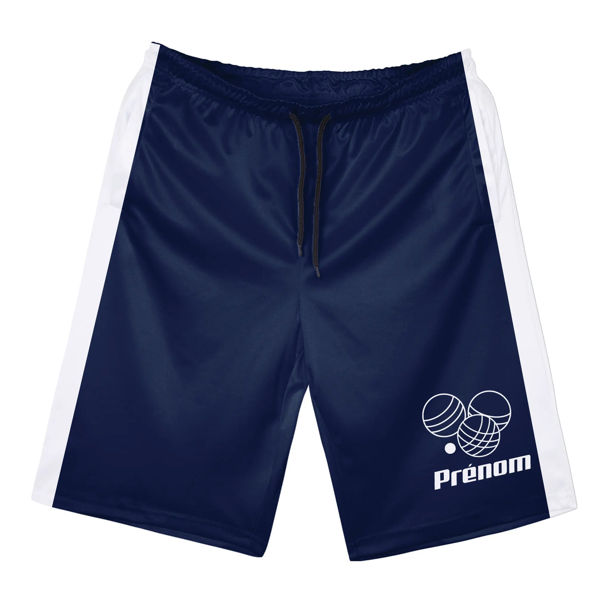 Shorts de Sport Prénom – Confort et Style pour Chaque Match - A010724N36 - Bleu marine