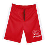 Shorts de Sport Prénom – Confort et Style pour Chaque Match - A010724N36 - Rouge