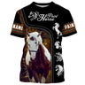 T-shirt Le Paint Horse, Race de Chevaux Américaine - T-shirt 3D All-Over Personnalisé - Cadeau pour Homme, Femme, Enfant qui Aime Les Chevaux - Alpenext