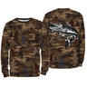 Camouflage de Pêche, Pêche du Brochet, Carnassier, Cadeau Original Pêcheur, Tee shirt All-Over, Shirt Anti-UV - CTS19052226 Sweater All Over Unisexe