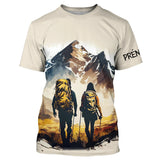 Duo Hikers T-Shirt - Mountain Adventure Spirit - CT21022437