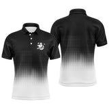 Polo de Golf, Cadeau Original Pour Golfeur et Golfeuse, Polo à Séchage Rapide Homme Femme - CTS21052215 - Polo Homme Noir