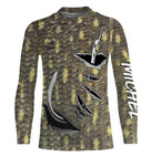 Sweat capuche pêche brochet écailles vert-or hameçons pour pêcheur jerkbait swimbait