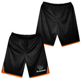 Shorts de Sport Personnalisables Alpenext – Confort et Style pour Chaque Performance - A010724N38 - Noir/Orange
