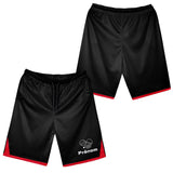 Shorts de Sport Personnalisables Alpenext – Confort et Style pour Chaque Performance - A010724N38 - Noir/Rouge