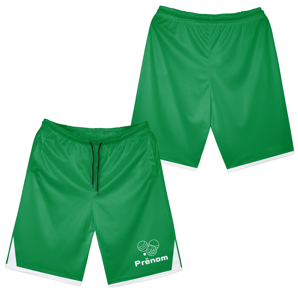 Shorts de Sport Personnalisables Alpenext – Confort et Style pour Chaque Performance - A010724N38 - Vert