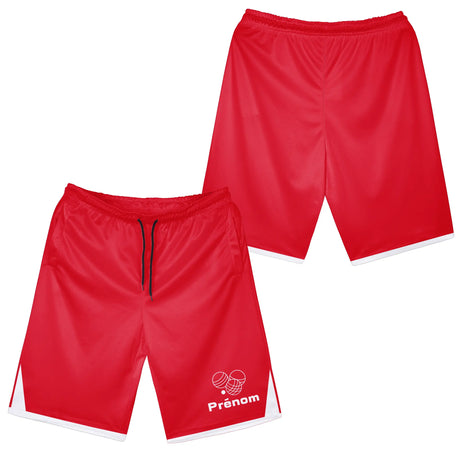 Maillot bowling personnalisé homme rouge, variante coloris pour team et club