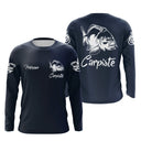 Pêche De La Carpe, Cadeau Original Pêcheur, Tee Shirt, Sweat A Capuche, Maillot Anti UV Personnalisé Pour La Pêche - CT02022402 - Anti-UV Tshirt manches longues all over